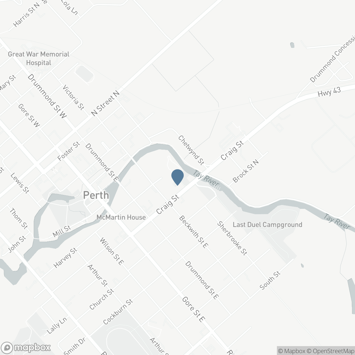 21 CRAIG STREET, Perth, Ontario K7H 1X8